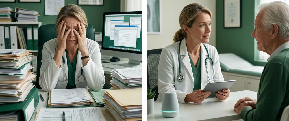 Your Doctors Are Drowning in Paperwork. Here's What It's Costing You.